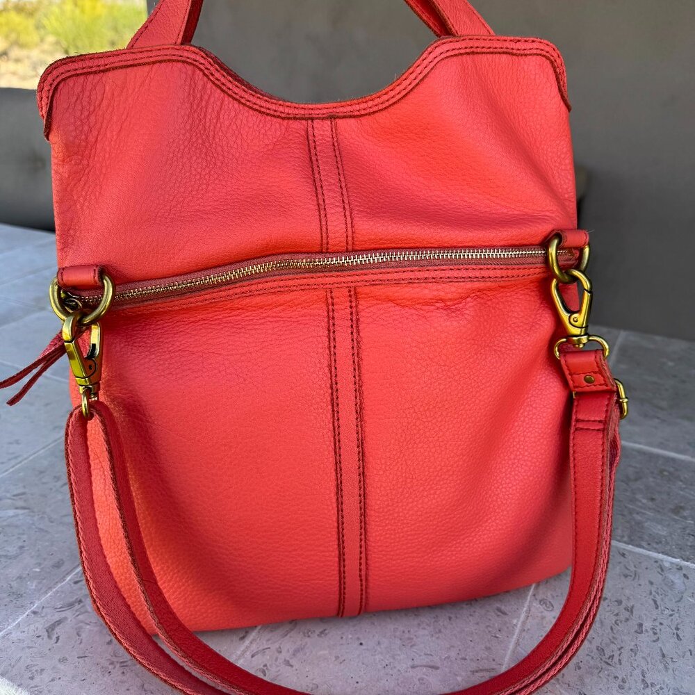 Fossil Erin Top Handle Fold-Over Crossbody Should… - image 4